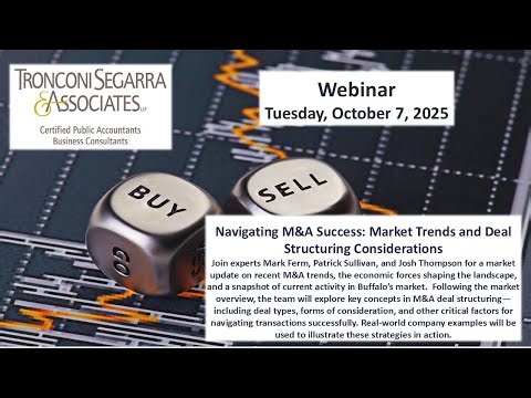 Navigating M&A Success Market Trends and Deal Structuring Considerations