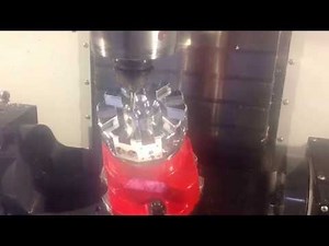 VF-2SS 5-axis simultaneous milling demo