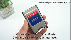 Five Pack FSRDGT Compact Flash to PCMCIA Ata Adapter（5PCAK