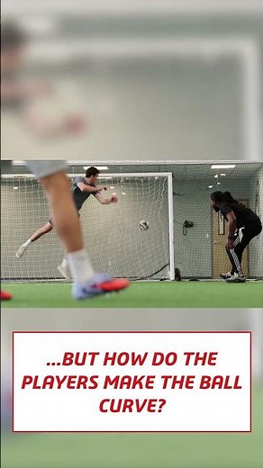 ⚽How do footballs curve in the air? #CFD #MagnusEffect