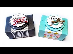 Envelope Punch Board: Mini Box Tutorial