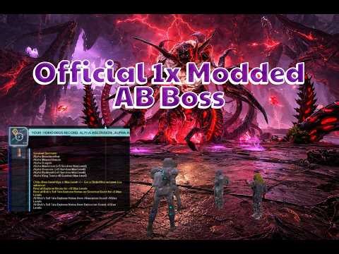 Abberation Boss Ark Ascended Official Modded 1x