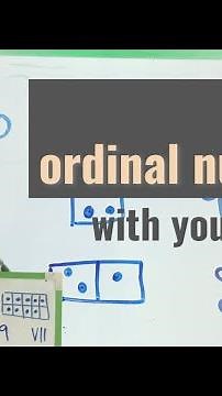 Fun Game to learn ordinal numbers | Simple Low Prep Math Activities for busy parents