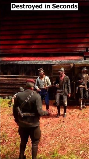 Outnumbered Quickdraw in RDR2 #rdr2 #quickdraw