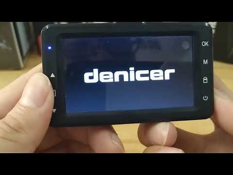 How is the dash cam G-sensor working denicer D720D