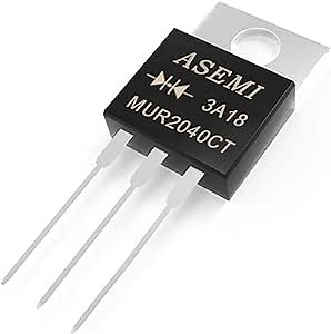 MUR2040CT 20A 400V TO-220AB Fast Recovery Rectifier Diode (Pack of 5pcs)