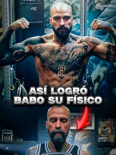 La rutina de Babo para lograr su impresionante físico 💪🏻 #babo #ejercicio #rap #rapmexicano