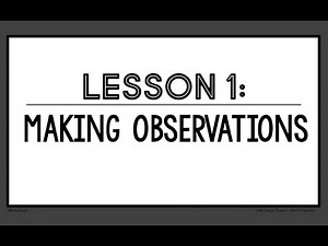 Making Observations