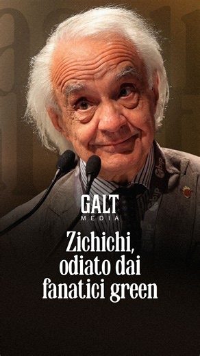GALT on Instagram: "Zichichi, odiato dai fanatici green È m0rto Antonino Zichichi, uno dei più grandi scienziati italiani. Non è stato messo in discussione per le sue scoperte, ma per le sue idee sul clima. Distinse sempre inquinamento e cambiamento climatico, criticò i modelli dominanti e per questo venne etichettato come “negazionista”. Quando la scienza non si allinea al consenso, smette di essere ascoltata. #scienza #scienziati #antoniozichichi"