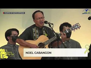 Noel Cabangon performs 'Kanlungan' before funeral mass for Noynoy Aquino