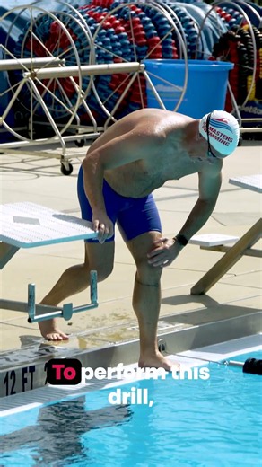 Forward Swimming Start Drill 1 // Wall Pull and Roll