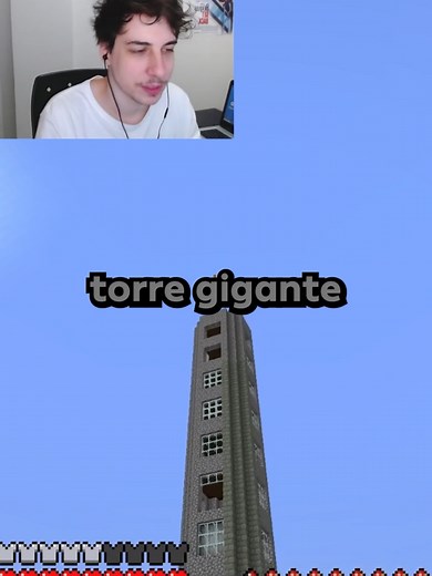 Construindo Torres Gigantescas no Minecraft