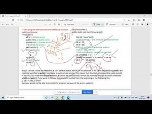 Lecture 06 - constructors, Access modifiers and use of final keyword in Java
