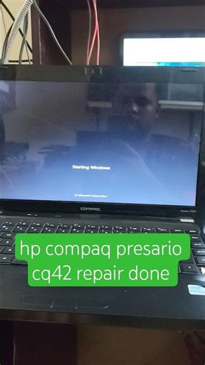 hp compaq presario cq42 repair done