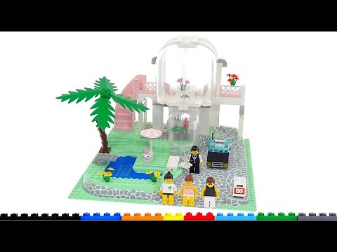 LEGO Paradisa Poolside Paradise 6416 review! Big classic set with deluxe parts