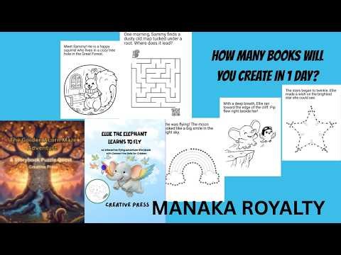 Manaka Royalty Review & Demo: Automate Your KDP Puzzle Book Business! 🧩💰