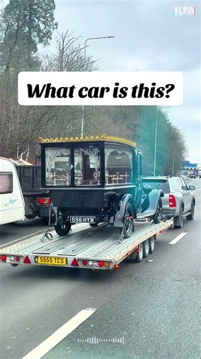 Exploring an Old Funeral Car