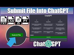 Uploading Files to ChatGPT: A More Powerful Experience #chatgpt #plugin #openai #booklet