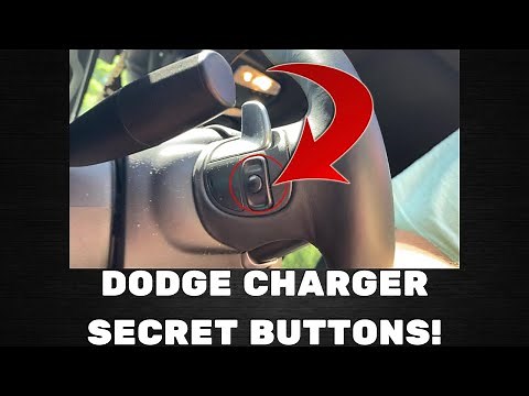 Dodge Charger | Steering Wheel Secret Buttons!!