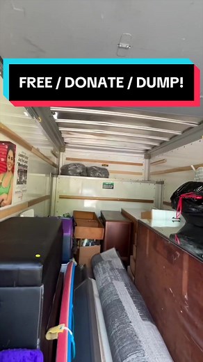 Free, Donate, or Dump: Sustainable Options for Unwanted Items