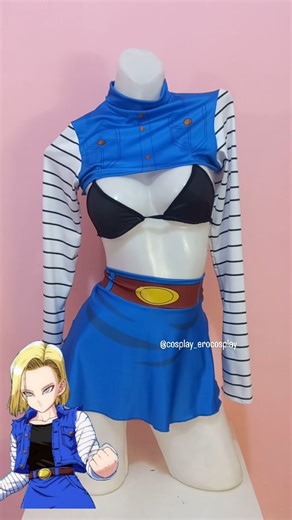 cosplay,lencería. | Androide 18 uno de nuestros sets, favoritos. . . #androide18 #gokucosplay #cosplayers . . @cosplay_erocosplay Recuerda q puedes ver... | Instagram