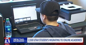 A pair of online charter schools in Utah see big jumps in enrollment