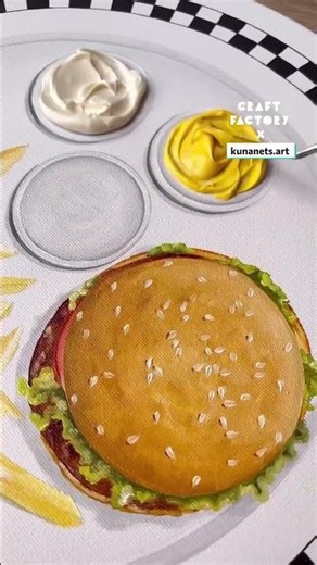Fast Food Art 🍟 🎨