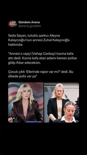 Seda Sayan, tutuklu şarkıcı Aleyna Kalaycıoğlu'nun annesi Zuhal Kalaycıoğlu hakkında!