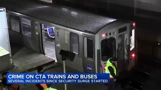 Deadly pink line shooting is at least fourth violent incident on a CTA train/bus since Friday 'security surge' that added dozens more cops to transit system. abc7chicago.com/post/chicago-police-investigating-shooting-disrupting-loop-cta-trains-pink-orange-green-brown-lines/18308765/ | Eric Horng ABC7