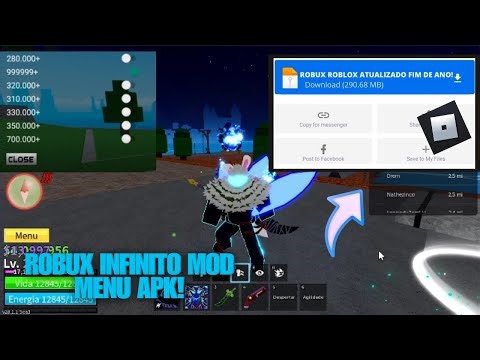MOD MENU ROBLOX 2025!! O MELHOR MOD APK ATUALIZADO COM ROBUX INFINITO?