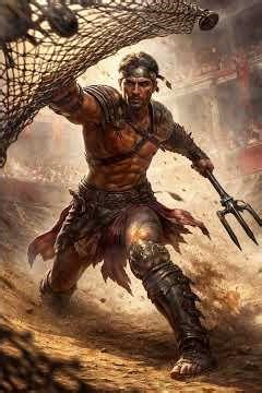 The Retiarius Gladiator – Master of the Net #war #gladiator