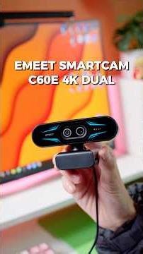 Emeet smartcam c60e 4k dual #technology #emeet #webcam #c60e