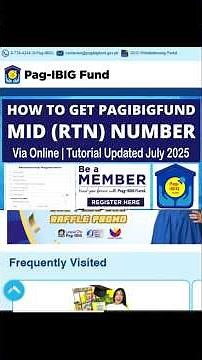 Paano Kumuha ng Pagibigfund MID number ngayon 2025 (Updated tutorial)