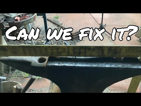 Restoring an anvil, Resurfacing an Anvil, Anvil Restoration