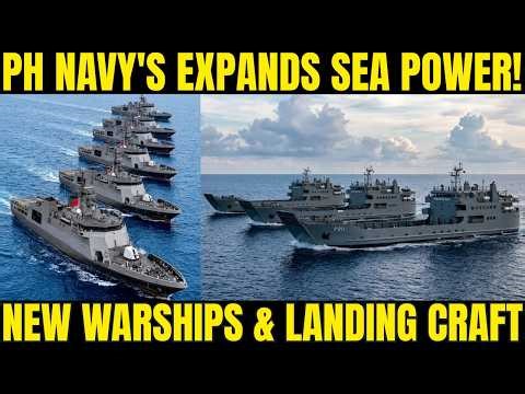 PH Navy's Expands Sea Power! New OPV & LCU