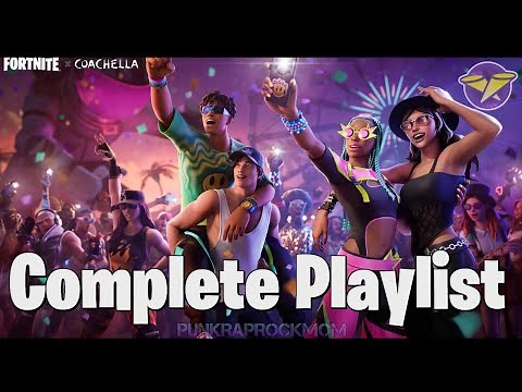 NEW Fortnite Coachella Songs (Icon Radio) Complete Playlist