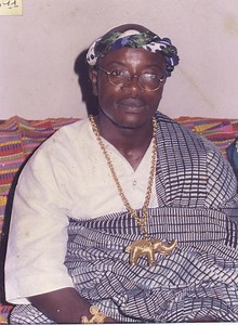 Monsieur Djro André jeune cadre Atchan et membre de la génération Tchagba. - Abidjan.net Photos