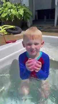 When we pulled in yesterday, Mason and Amy were swimming.