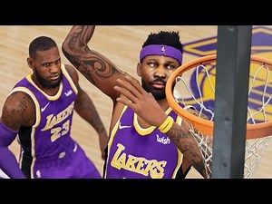 SICK 360 ALLEY-OOP DUNK THROWN BY LEBRON! NBA Live 19 Career Gameplay Ep. 8
