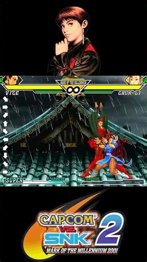 Vice Parry Chun Li Capcom vs SNK 2 #capcomvssnk2