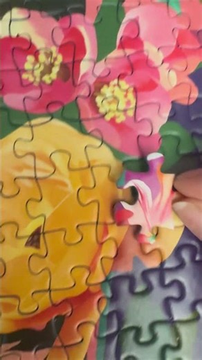 Let’s have fun puzzling and Bird Watching. #havefun #birds #flowers #fun #jigsawpuzzle