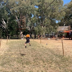 {Tree-top Aerial Adventure Park} *TREECLIMB* TreeClimb is an Aerial Adventure Park in Adelaide CBD with tree-top obstacles for climbers 100cm and above. Allow 80 minutes of adventure (including safety training) to get through as many of the 24 elevated Children’s course obstacles, each ending in a zip-line. TreeClimb Gift Cards are the perfect Christmas gift. Support local, think Eco and buy an experience this year: https://treeclimb.com.au/gift-cards/🎄 TreeClimb is open all holidays, only clos