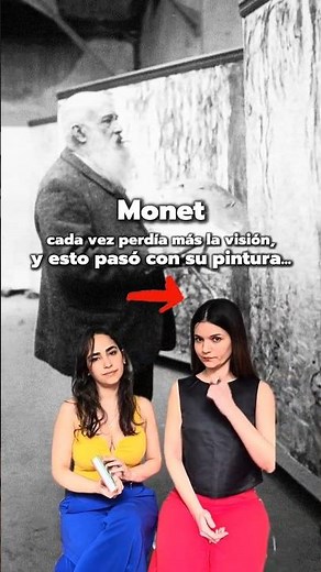 ¡Mira esta transformación de Monet! #historiadelarte #arte #pintura #monet
