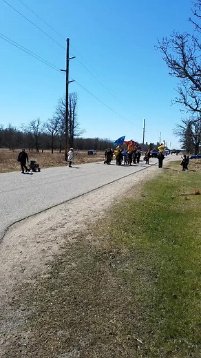 9.7K views · 526 reactions | Today's Pine Point Earth Day Parade | Honor the Earth | Facebook