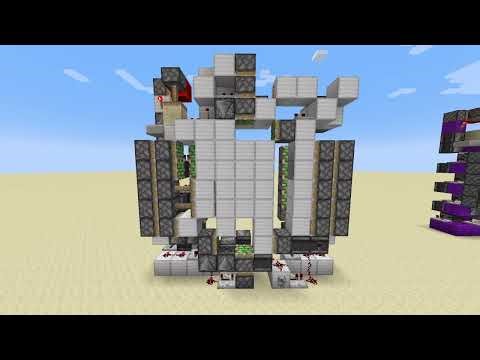 【MInecraft Java】5x5ピストンドア