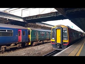 Trains at Exeter St David's 25/01/2025