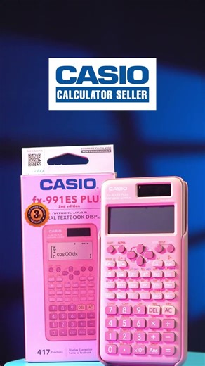 স্টুডেন্টদের প্রথম পছন্দ – CASIO fx-991ES PLUS (2nd Edition) | Pink Color 💗
