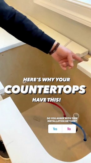 Do You Hate Your Countertop Seam? Here’s What it Should Look Like! Here’s proper way to do a countertop seam and make it virtually Invisible. Follow this process from beginning to end to see what yours should look like. Make sure you watch the previous video, showing the different types of seam locations for your countertop. #countertop #kitchen #design #reels | Interior Trend Inc.