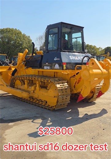 Shantui SD16 Dozer Test: Performance Review and Insights