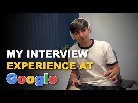 How I Cracked the Google SDE-2 (L3) Interview | Step-by-Step Experience